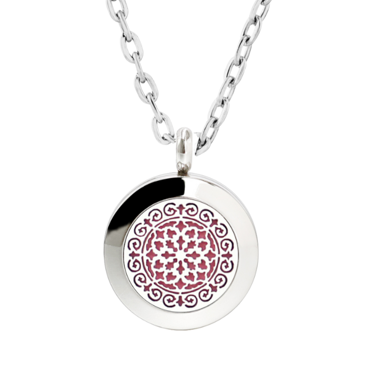 Silver 2025 diffuser necklace