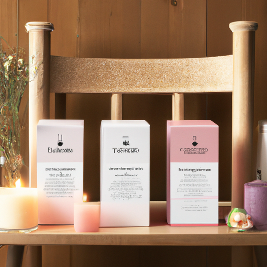 Create an image of a cozy New Zealand home interior featuring a variety of beautifully arranged scented candles in different shapes, sizes, and colors. The setting includes a rustic wooden table, a co