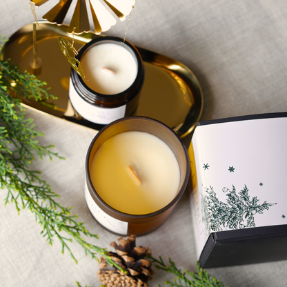 Christmas Pine Tree Soy Candle