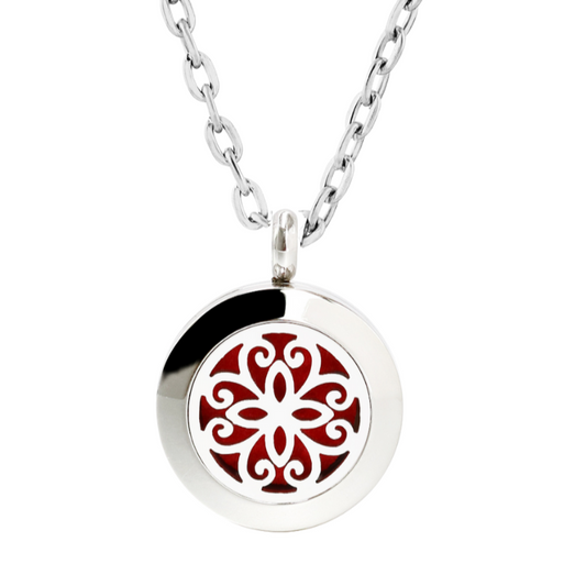 Blossom Sterling Silver Chain Diffuser Necklace