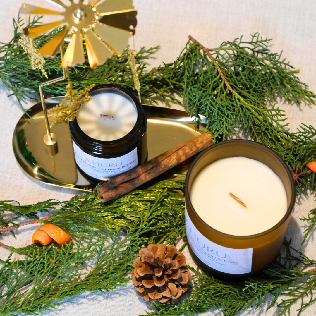 Christmas Pine Tree Soy Candle