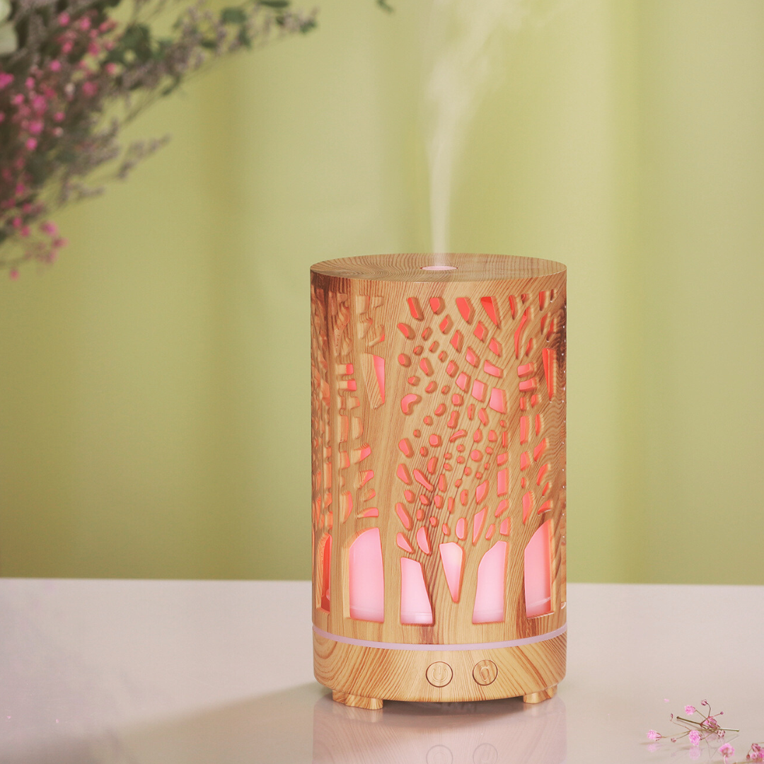 LED Light Forest Aromatherapy Essential Oil Diffuser