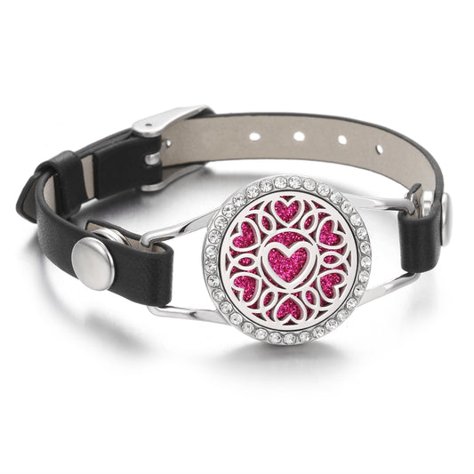 Hearts - Aroma Diffuser Wristband / Essential Oil Diffuser