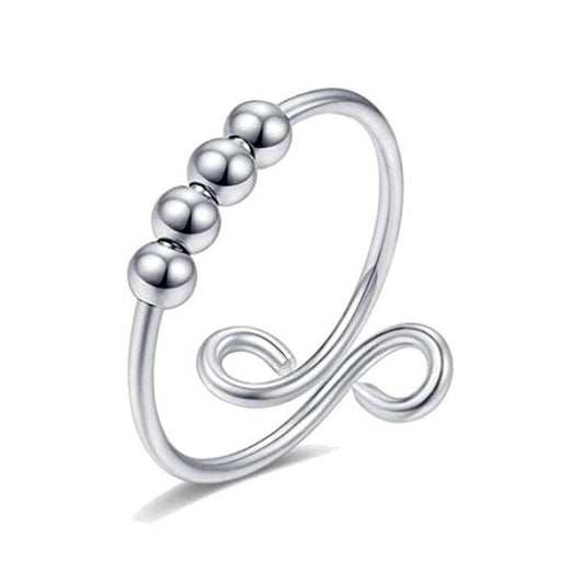 Mini Beads Fidget Ring - fidget ring