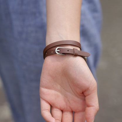 Flora - Genuine Leather Strap Diffuser Bracelet