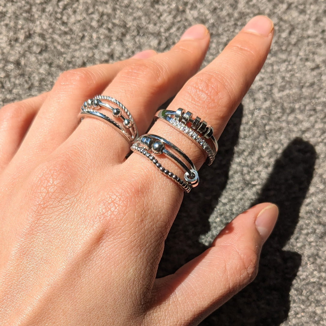 Stylish Fidget Rings NZ | Reduce Stress with Fidget Ring