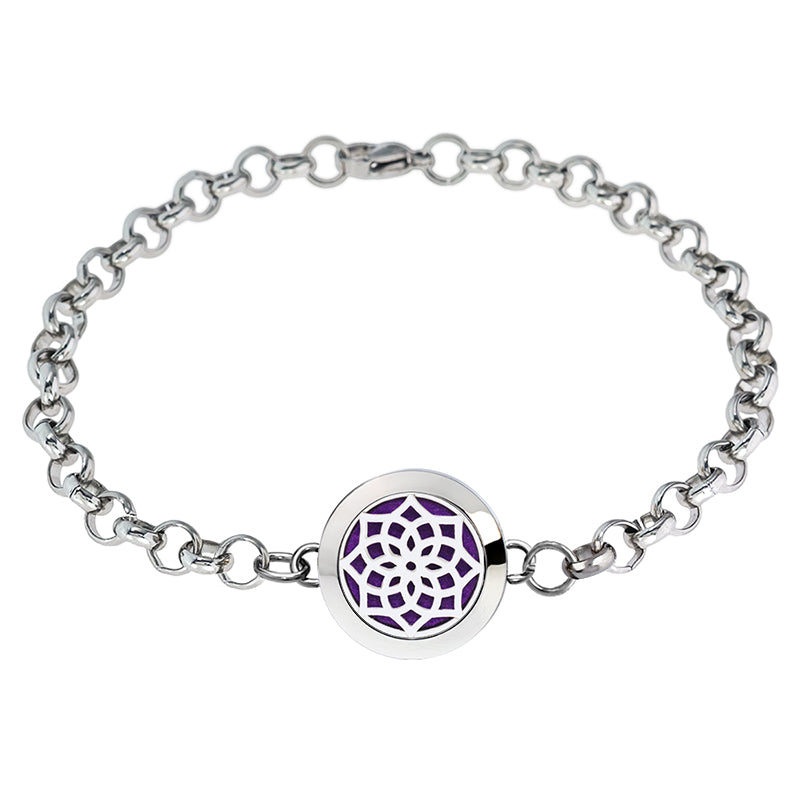 Lotus Aromatherapy Diffuser Bracelet