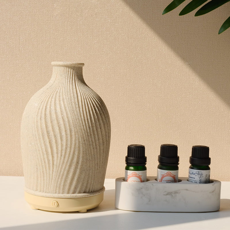 LED Light Vase Aromatherapy Essential Oil Diffuser | Ahuru