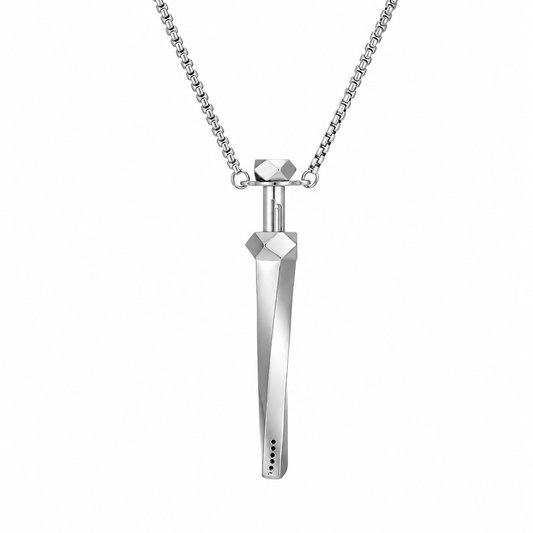 Geometric Anxiety Breathing Necklace