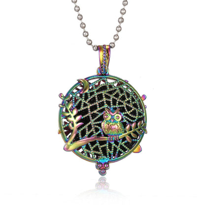 Rainbow Nightfall Essential Oil Necklace Diffuser - Jewelry