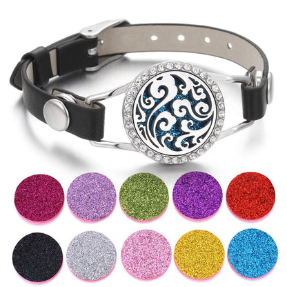 Wave - Aroma Diffuser Wristband / Essential Oil Diffuser - Jewelry