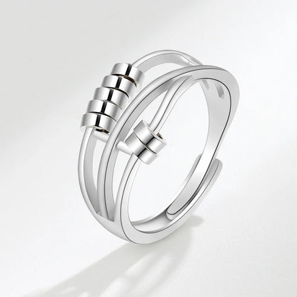 Mindful Anxiety Fidget Ring (Silver / Rose Gold / Gold)
