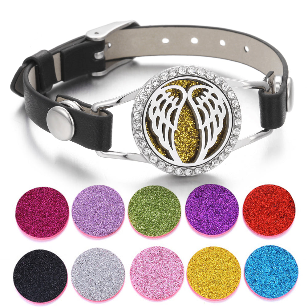 Wings - Aroma Diffuser Wristband / Essential Oil Diffuser