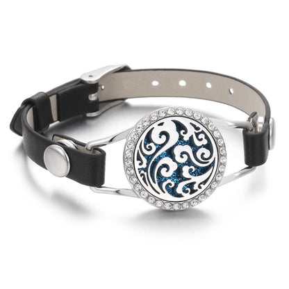 Wave - Aroma Diffuser Wristband / Essential Oil Diffuser - Jewelry