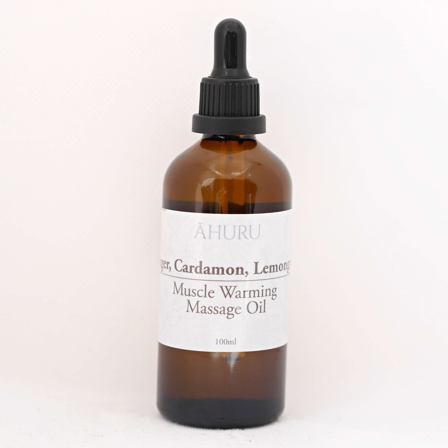 Warming Ginger, Cardamom & Lemongrass Massage Oil - Body Oil