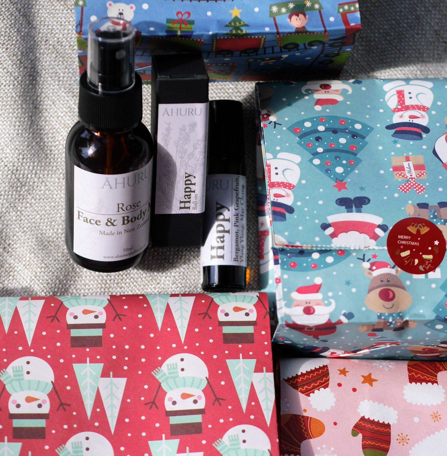 Santa's Gift Bag - Roll-on & Hydrosol Mist - gift